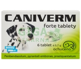 Caniverm forte tbl. 6x0.7g a.u.v.