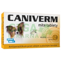 Caniverm mite tablety 6x175mg