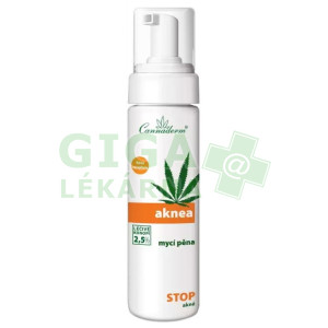 Cannaderm Aknea mycí pěna 180ml