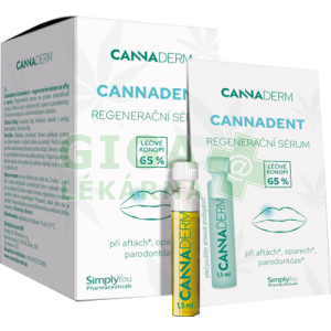 Cannaderm Cannadent sérum 10x1.5ml