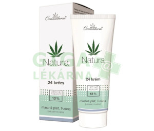 Cannaderm Natura 24 krém na mastnou pleť 75