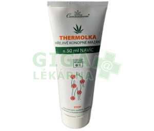 Cannaderm Thermolka hřejivé konopné mazání 250 ml