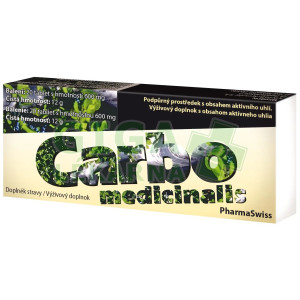 Carbo medicinalis PharmaSwiss 20 tablet