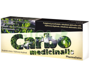Carbo medicinalis PharmaSwiss tbl.20