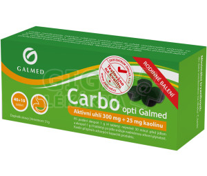 Carbo Opti tbl.40+10 Galmed Rodinné balení