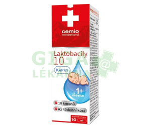 Cemio Laktobacily 10 kapky 10ml