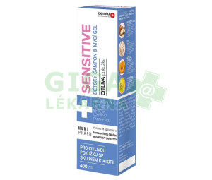 Cemio Sensitive dětský šampon&mycí gel 400ml