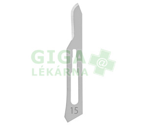 Čepelka skalpelová č.15 sterilní 10ks