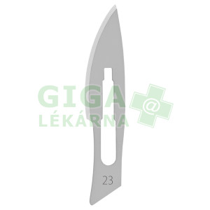 Čepelka skalpelová č.23 sterilní 10ks