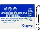 Čepelky skalp.č.10 steril.100ks CELIMED