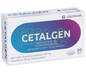 Cetalgen 500mg/200mg tbl.flm.20 II