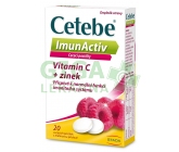 Obrázek Cetebe ImunActiv Vit.C+zinek 20 cucacích pastilek