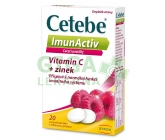 Cetebe ImunActiv Vit.C+zinek 20 cucacích pastilek
