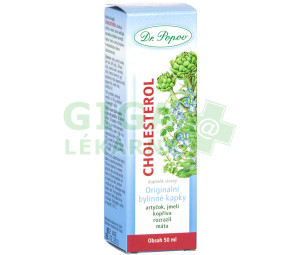 Cholesterol bylinné kapky Dr.Popov 50ml