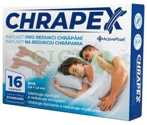 CHRAPEX náplasti proti chrápání  16ks