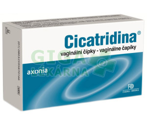 CICATRIDINA poševní čípky 10x2g