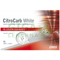 CitroCarb White 10 tablet Favea