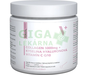 Clinical Collagen 5000mg + kyselina Hyaluronová + vitamín C & Q10 264g