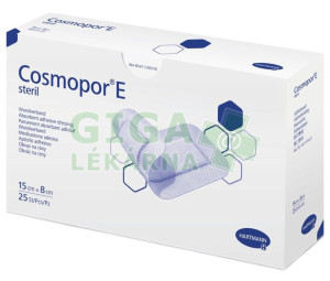 Rychloobvaz COSMOPOR E steril.15x8cm/25ks