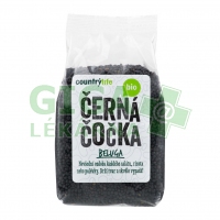 Country Life Čočka černá beluga 500 g BIO