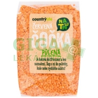 Country Life Čočka červená půlená 500 g