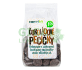 Country Life Čokoládové pecičky 100g BIO