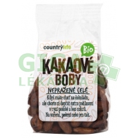 Country Life Kakaové boby nepražené celé 100 g BIO