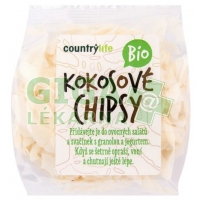 Country Life Kokosové chipsy 150 g BIO