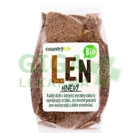 Country Life Len hnědý 300g BIO