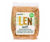 Country Life Len zlatý 300 g BIO