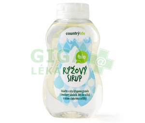 Country Life Sirup rýžový 250 ml BIO
