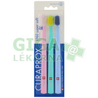 Fotka Curaprox CS 3960 Supersoft zubní kartáčky 3ks Obrázek Curaprox CS 3960 Supersoft zubní kartáčky 3ks