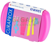 CURAPROX Travel set cestovní sada růžová