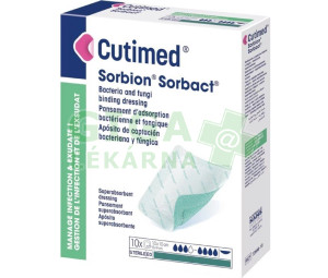 Cutimed Sorbion Sorbact superabsorpční krytí 10x10cm 10ks
