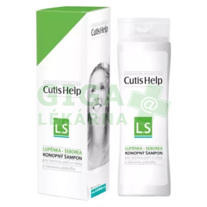 CutisHelp Konopný šampon LUPÉNKA-SEBOREA 200ml