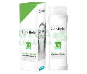 CutisHelp Konopný šampon LUPÉNKA-SEBOREA 200ml
