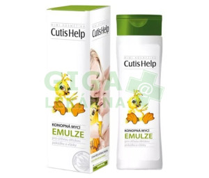 CutisHelp mimi konopná mycí emulze 200 ml