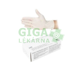 CVET Rukavice nest.vyš. VL latex pudr L 100ks bílé