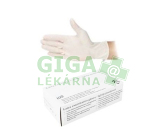 CVET Rukavice nest.vyš. VL latex pudr S 100ks bílé