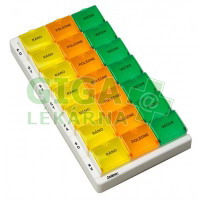 Dávkovač léků OBZOR typ 03 týdenní