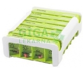 Dávkovač na léky - zelený ANABOX 7 dní COMPACT