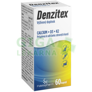 Denzitex (Ca+D3+K2) 60 kapslí FG Pharma