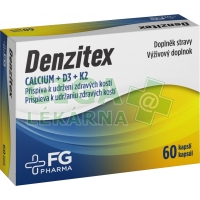Obrázek Denzitex (Ca+D3+K2) 60 kapslí FG Pharma