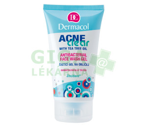 Dermacol Acneclear Antibakteriální mycí gel 150ml