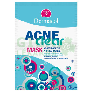 Dermacol Acneclear maska pro problematickou pleť 2x8g