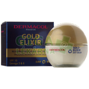 Obrázek Dermacol Gold Elixir omlazující kaviárový denní krém 50ml