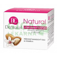 Fotka Dermacol Natural Výživný mandlový noční krém 50ml Obrázek Dermacol Natural Výživný mandlový noční krém 50ml