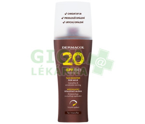 Dermacol Opalovací mléko urychlující SPF20 200ml