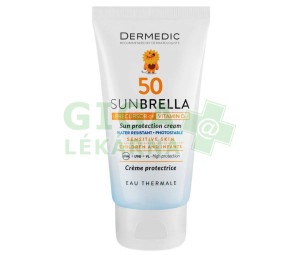 Dermedic Sunbrella Baby Ochranný pleťový krém na opalování SPF 50 od narození 50g