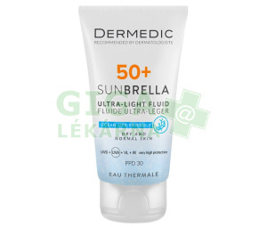 DERMEDIC SUNBRELLA Ultra lehká emulze na opalování SPF 50+ suchá a normální pleť 40ml